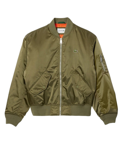 Lacoste Green Bomber Jacket