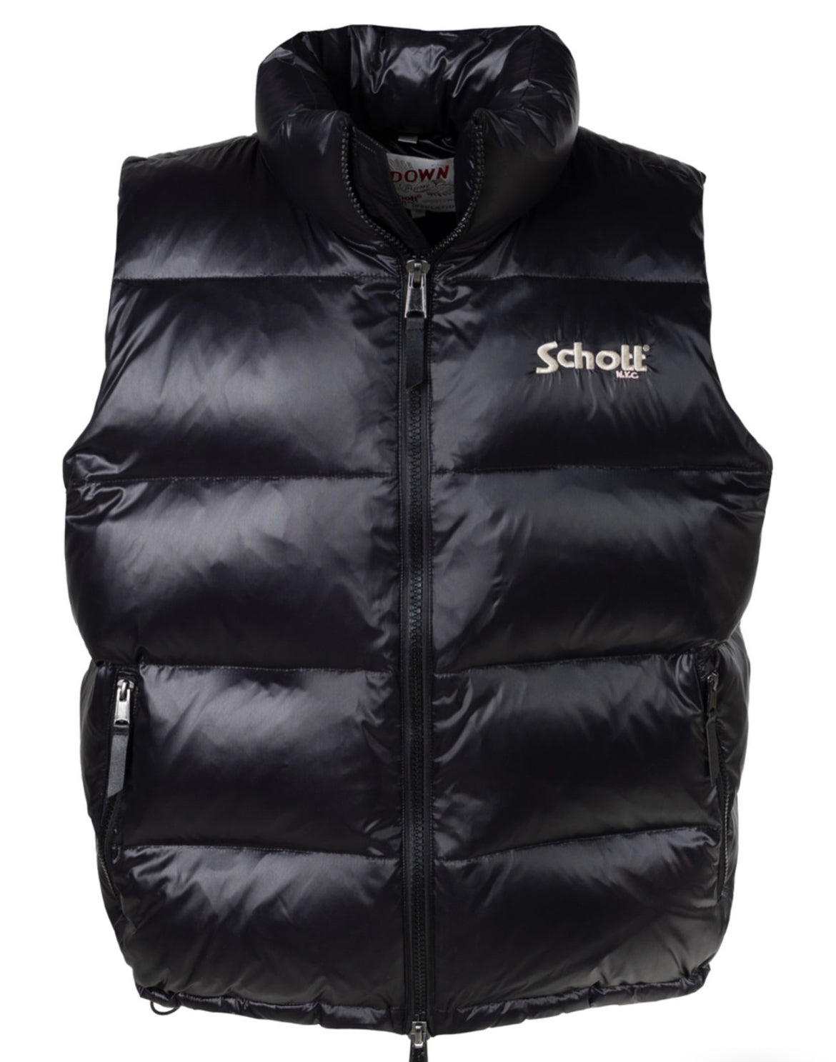 Schott NYC-Nylon Down Filled Vest